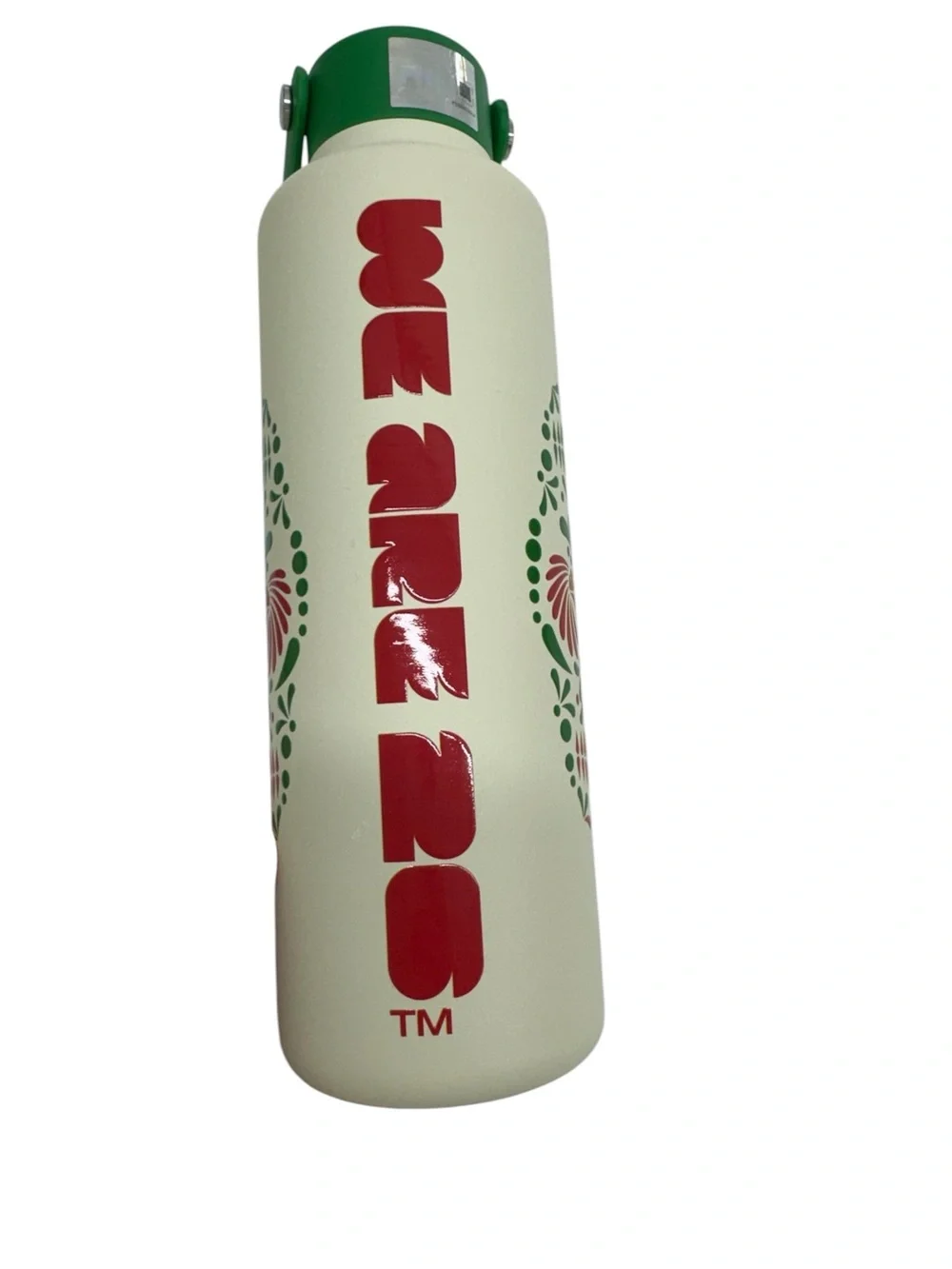 MEX FIFA World Cup Insulated Water Bottle - Cream, Red & Green